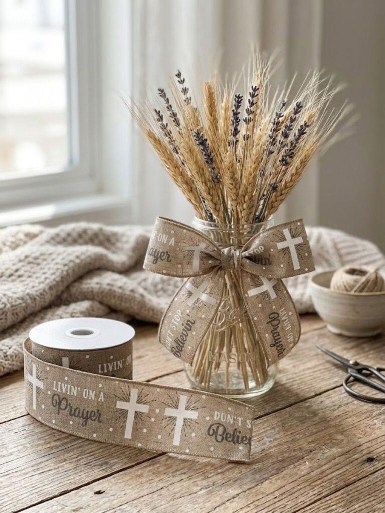 Don't Stop Believin' Cross Ribbon use