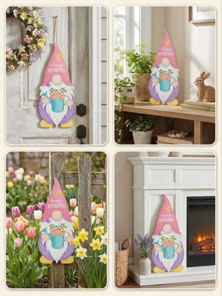 Happy Spring Gnome Shape 4 use