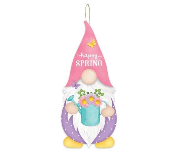 Happy Spring Gnome Shape