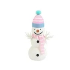 Glitter Styrofoam Snowman